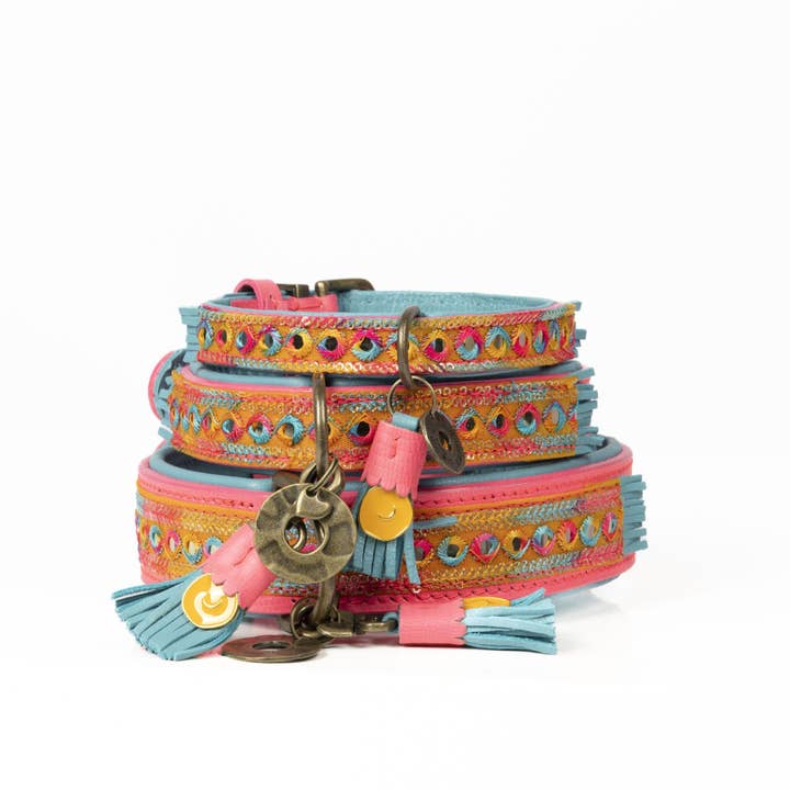 Dog with a Mission - Wholesale Pet Collar - Dog - Indian Summer Necklace1