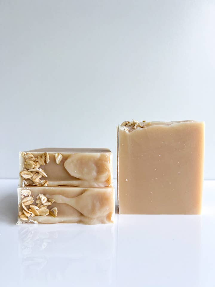 Goat Milk & Oatmeal Soap for wholesale by Evident Soap