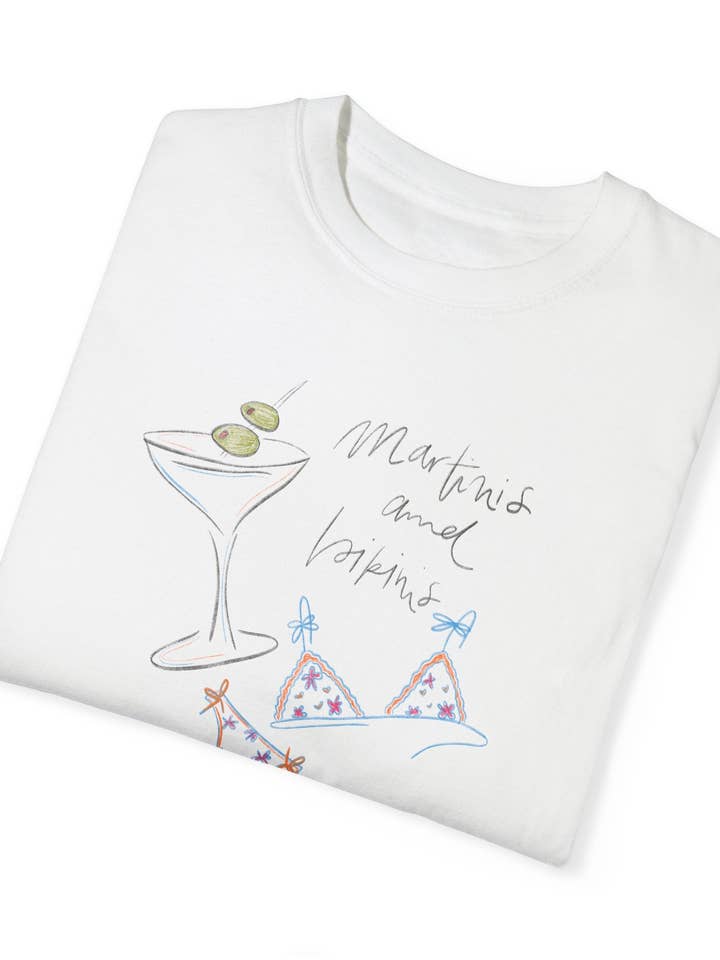 Sunday Violets - Vendita all'ingrosso Maglietta serigrafata - Donna - T-shirt Martinis & Bikinis Premium8