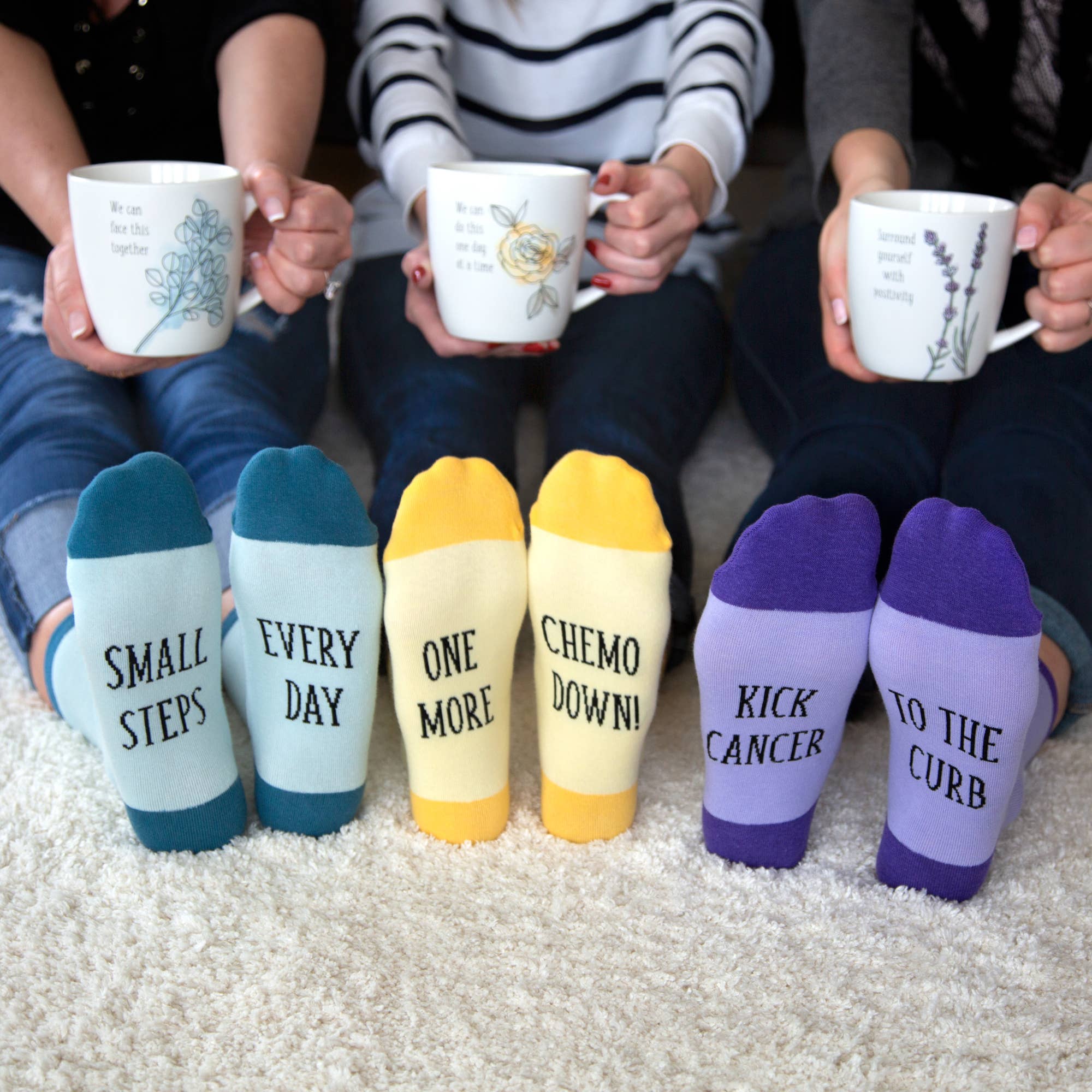 Pavilion - Wholesale Socks - Unisex - Chemo Down - S/M Unisex Sock1