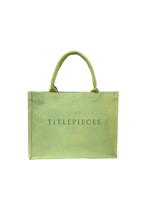 TitlePieces - Wholesale Tote Bag - Women's - Shopper Tote Bags (Green, Pink, Blue)1