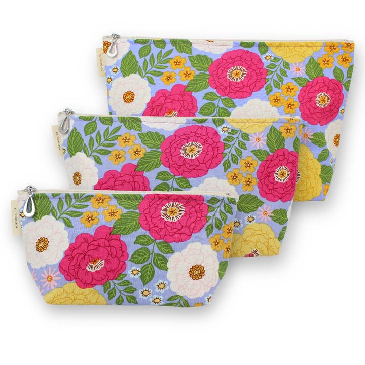 Dana Herbert – bolsa de maquilhagem e cosméticos por atacado – Conjunto de Bolsas de Maquilhagem - P, M, + G (Poupe 2,00 $)15