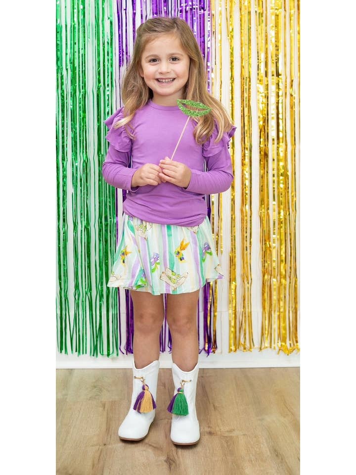 Sweet Bay Clothing – Engroshandel Skørt - Børn og baby – Mardi Gras Majorette Støvler Shorts7