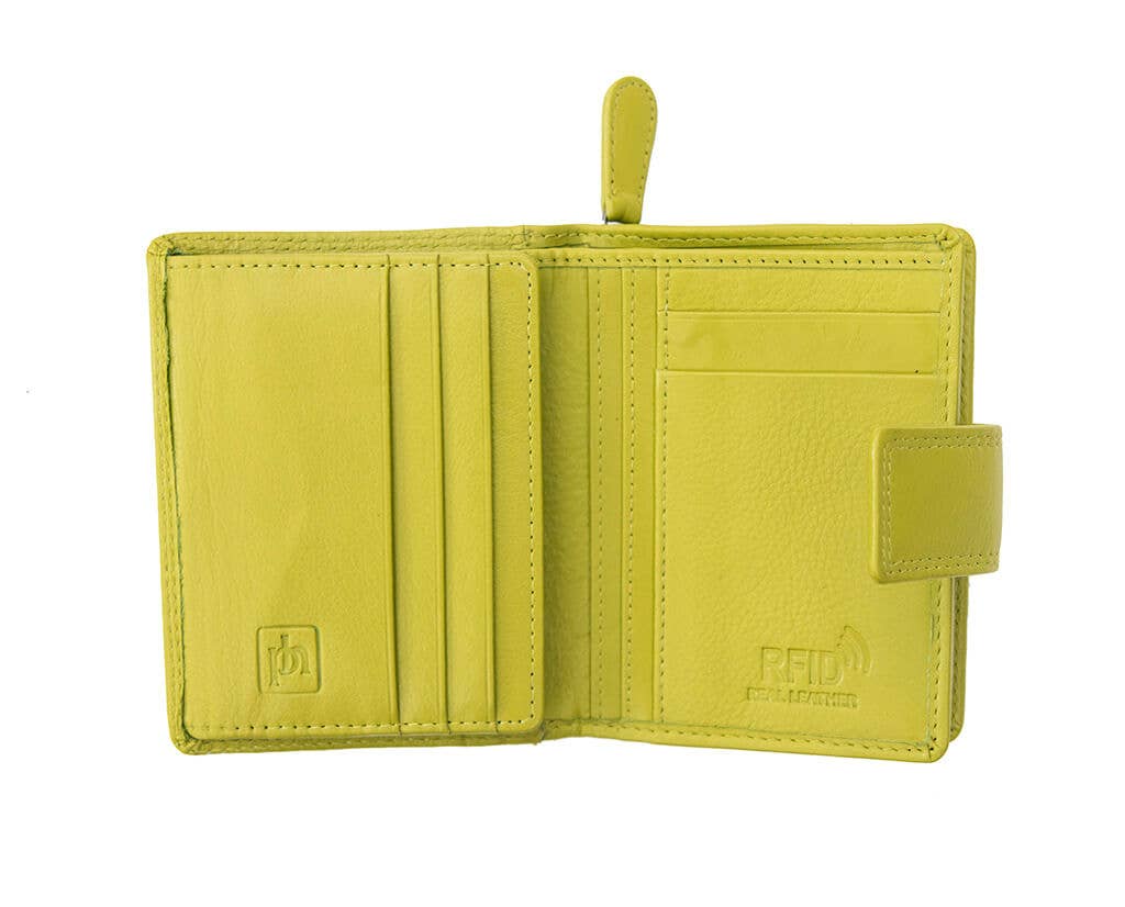 PRIMEHIDE - Vente Portefeuille – femme - Petit sac à main en cuir à trois volets Verona - 231126