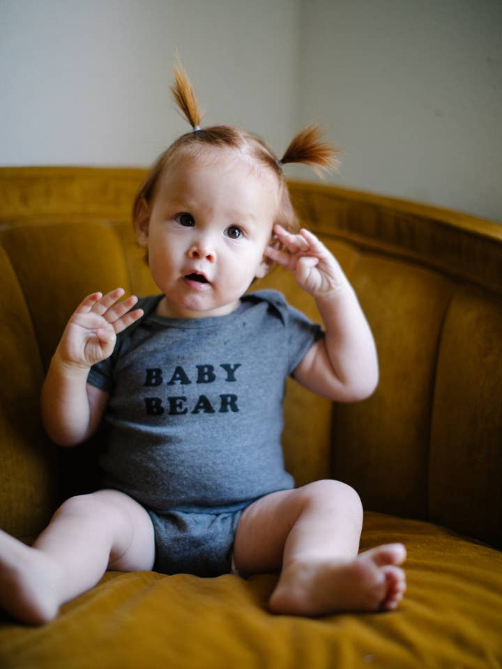 Baby Bear (Onesie) for wholesale by The Bee & The Fox