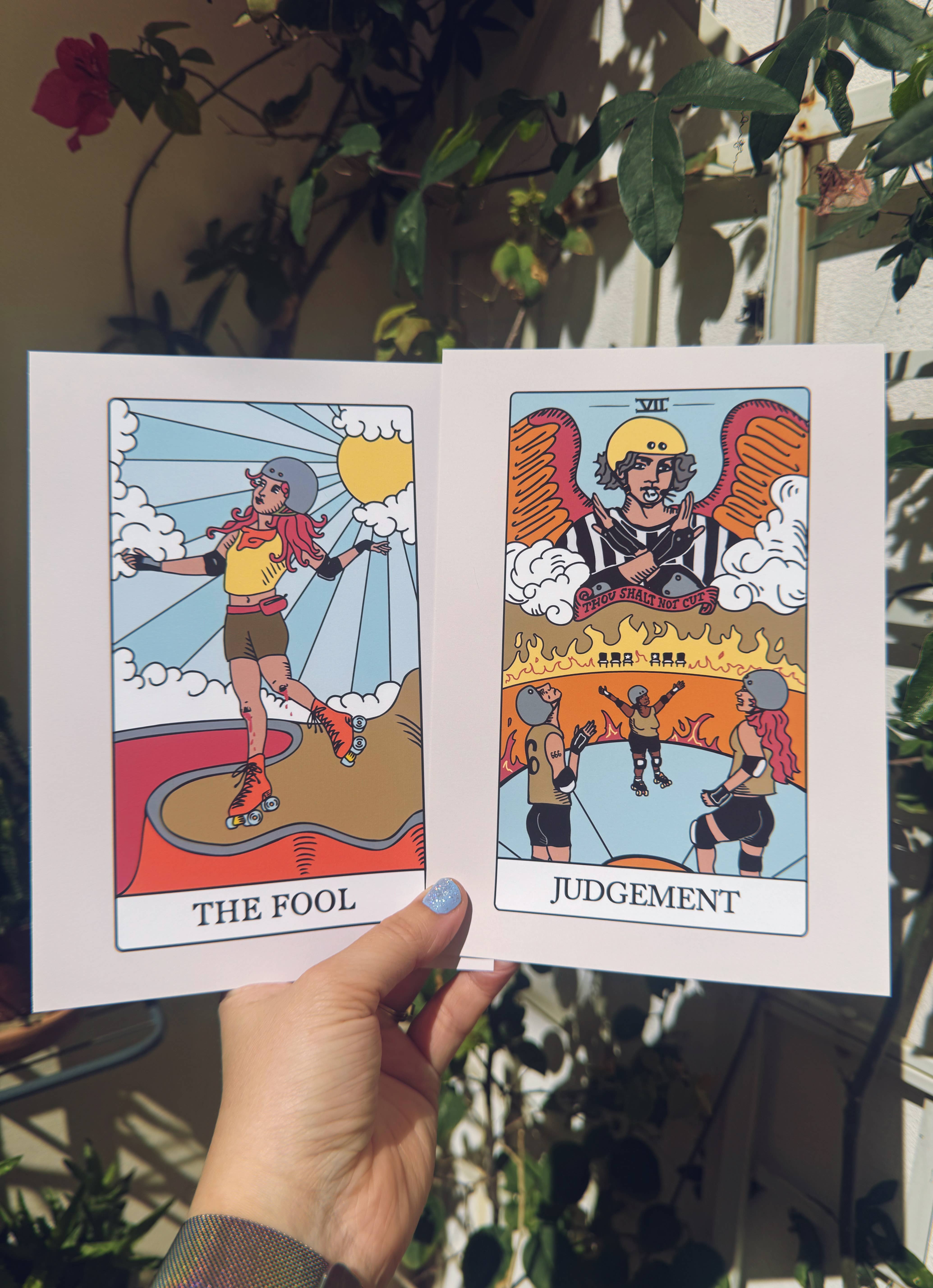 Create & Skate Factory - Vendita all'ingrosso Tarocchi - Stampa artistica The Fool5