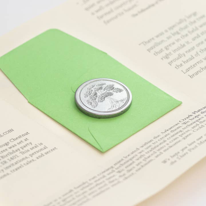 Shire Post Mint - Wholesale Rubber/Decorative Stamp - Bilbo's Party Tree Wax Seal Coin