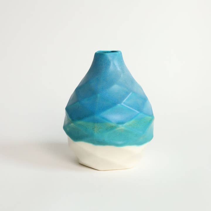 Patterned Vessels Pear Mediterranean Sea for wholesale by By Alejandra Design