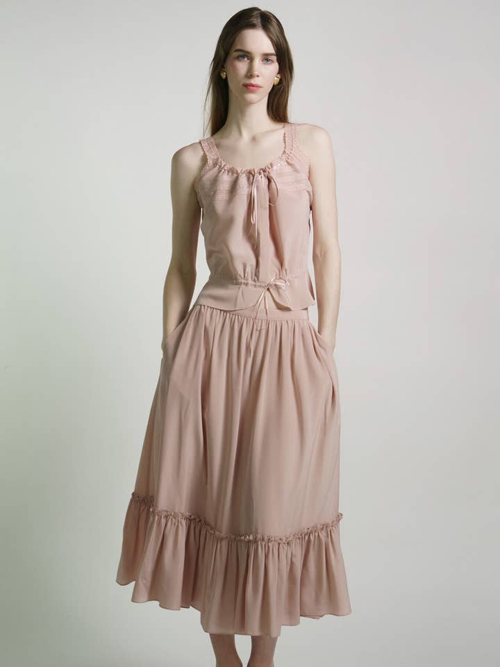 Seidenrock Rosalie für den Großhandel von Kristinit