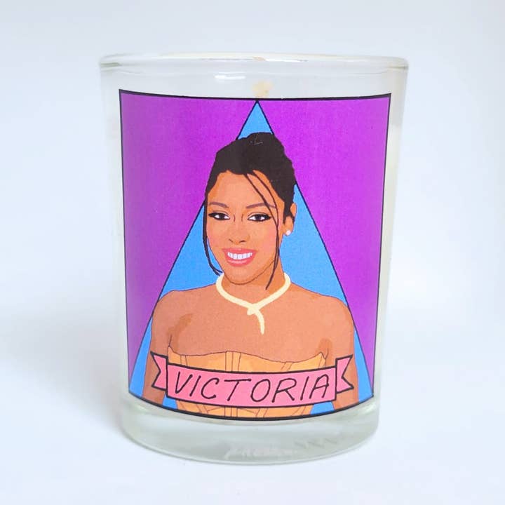 Bougie Votive en Verre Victoria Monét pour la vente par Flaming Idols