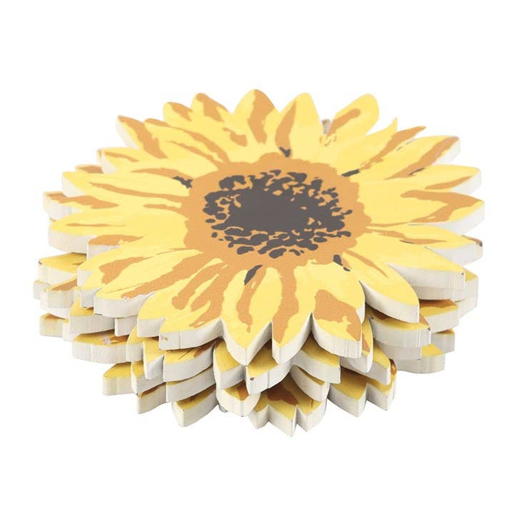 Something Different Wholesale - Wholesale Coasters - Sunflower Coaster Set2