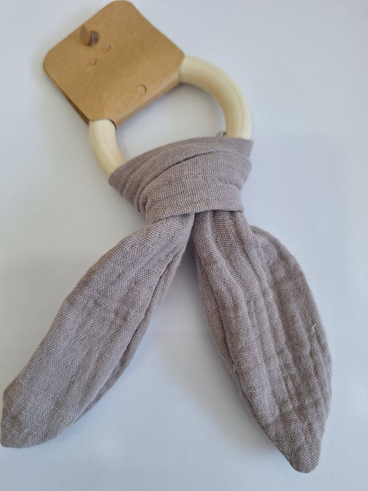 Cotton Socks - Wholesale Teether (Not Clip-On) - Baby - MC-04 Organic Cotton Muslin Teether 16 cm x 8 cm7