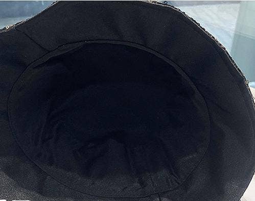 MKS America - Wholesale Bucket Hat - Women's - Leopard Sequin Fisherman Bucket Hat3