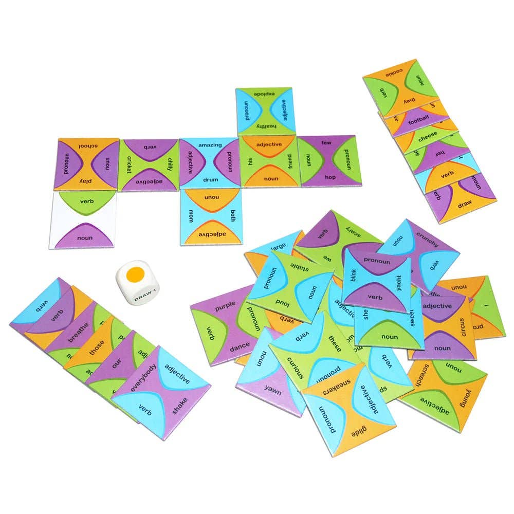 Safari Ltd. - Wholesale Brain Game - Kids - Chalk & Chuckles Grammar Wise1