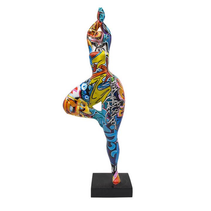 Colorful Support Animals in Polyresin for wholesale by Roa Enterprise SRL