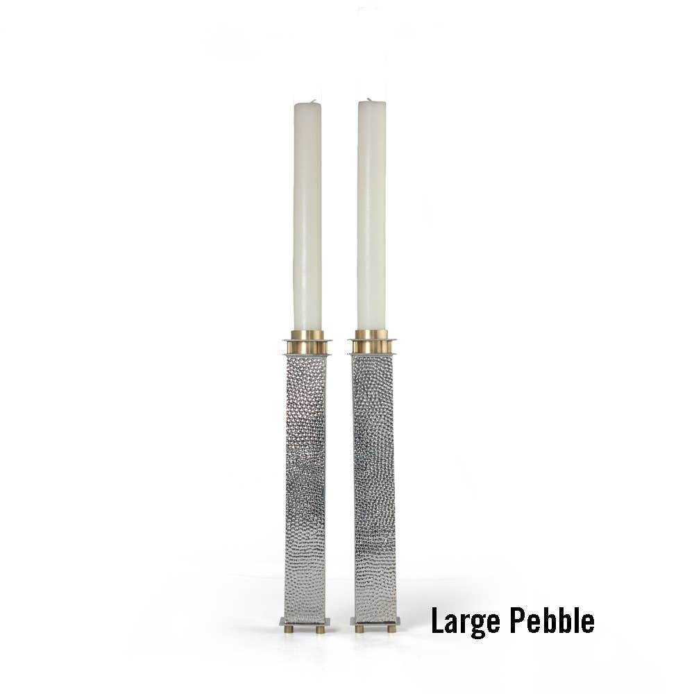 Joy Stember Metal Arts Studio LLC - Vente Bougeoirs - Grands bougeoirs carrés Joy Stember2