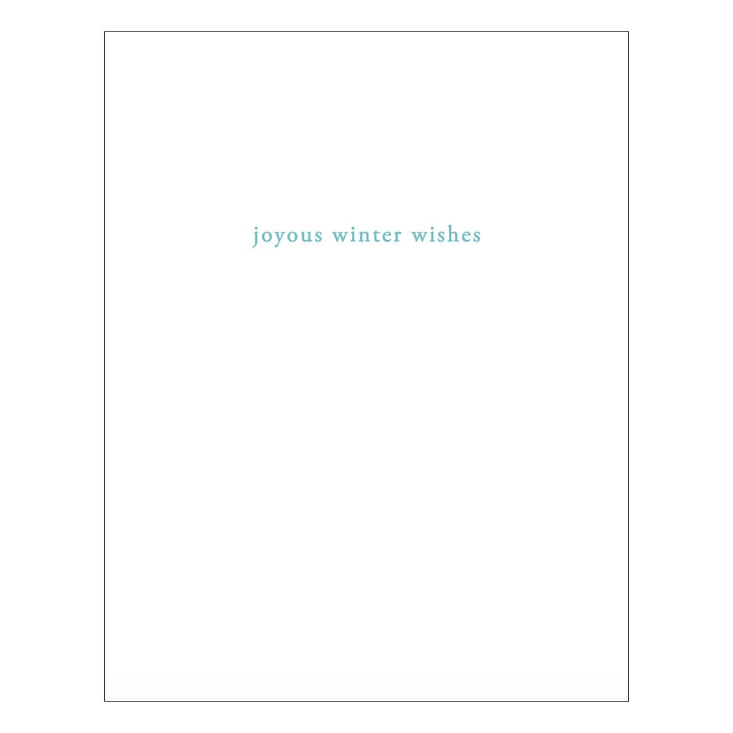 Studio Eleven Papers - Wholesale Christmas Card - Winter Trek Holiday Card1