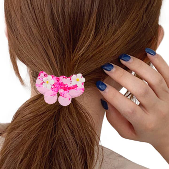 Cap Zone - Wholesale Hair Tie - Kitty Cat Knocker Beads Y2K Ponytail Hair Ties1