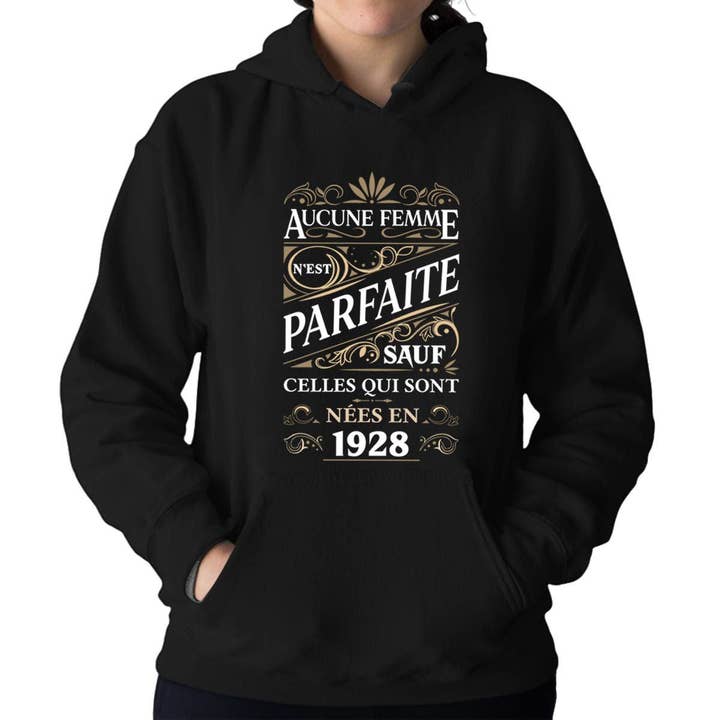 Women's Birthday Hoodie born in 1928 for wholesale by Planetee