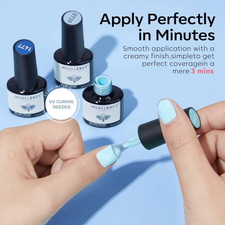 Modelones - Wholesale Nail Polish Set - Ocean Express - 6 Shades Gel Nail Polish Set