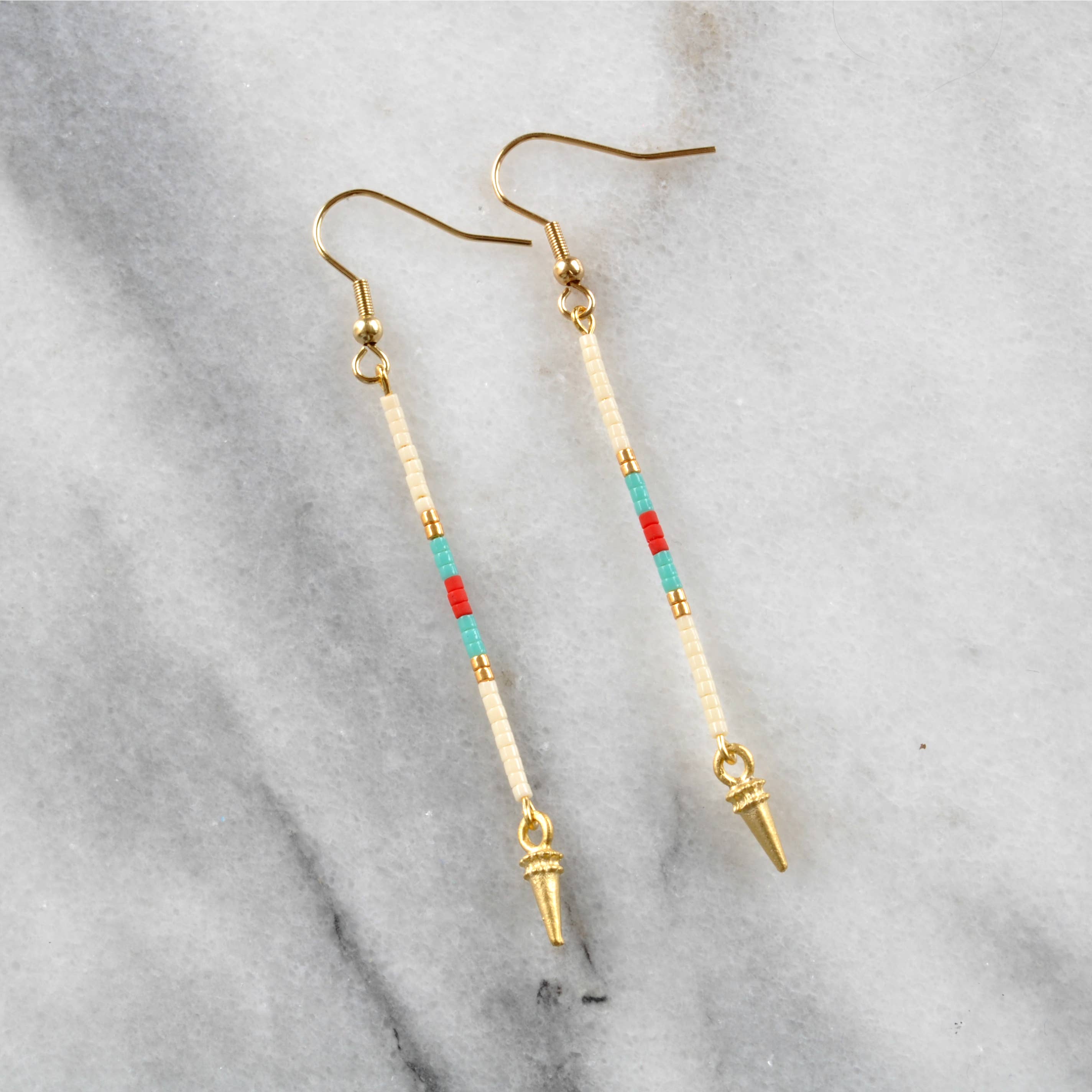 Libby & Smee - Wholesale Dangle Earrings - Beaded Stick Earrings5