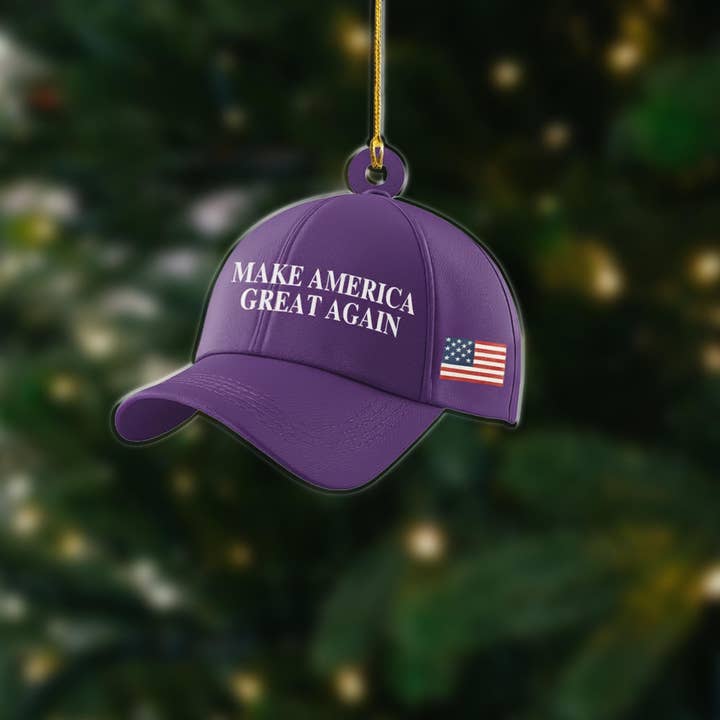 Embrova - Wholesale Ornament - Make America Great Again Acrylic Ornament6