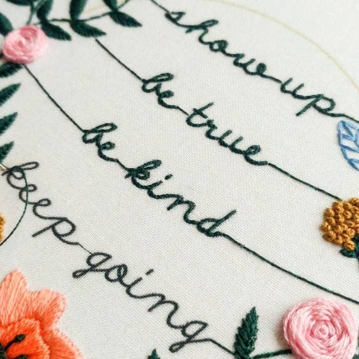 cozyblue handmade - Wholesale Embroidery/Cross Stitch Supplies - show up embroidery kit4