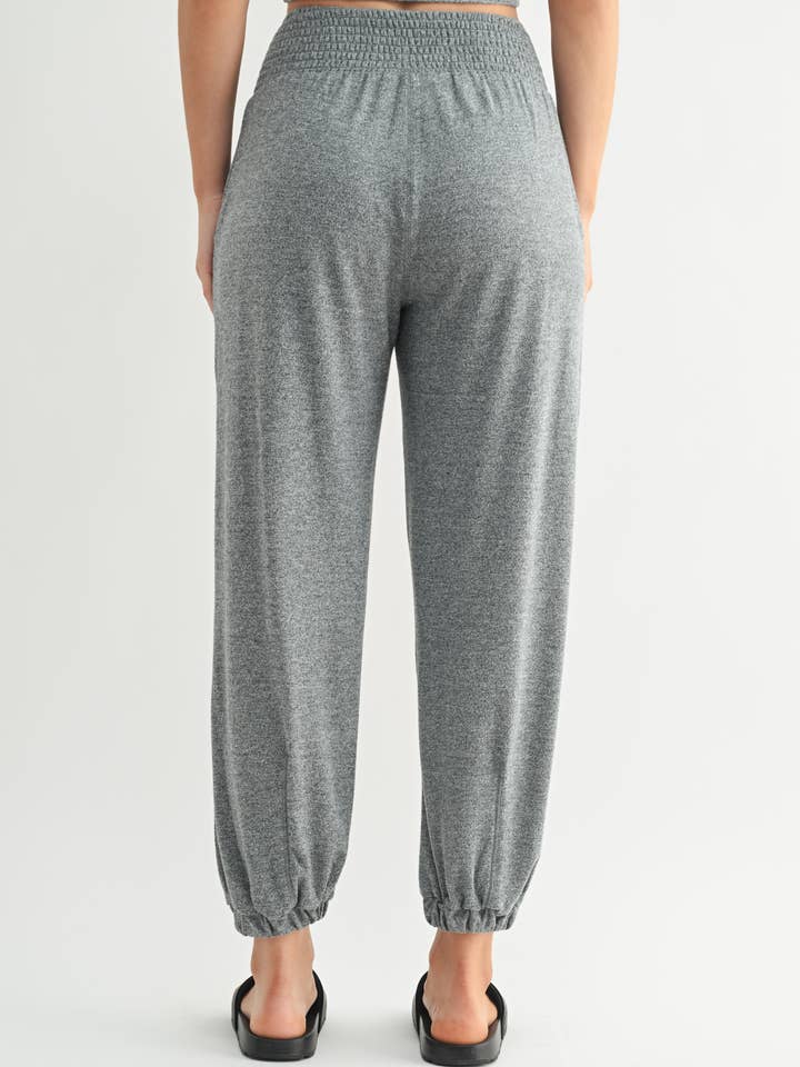 Mono B - Wholesale Lounge Sweatpants/Joggers - Women's - Brushed Hacci Lounge Jogger