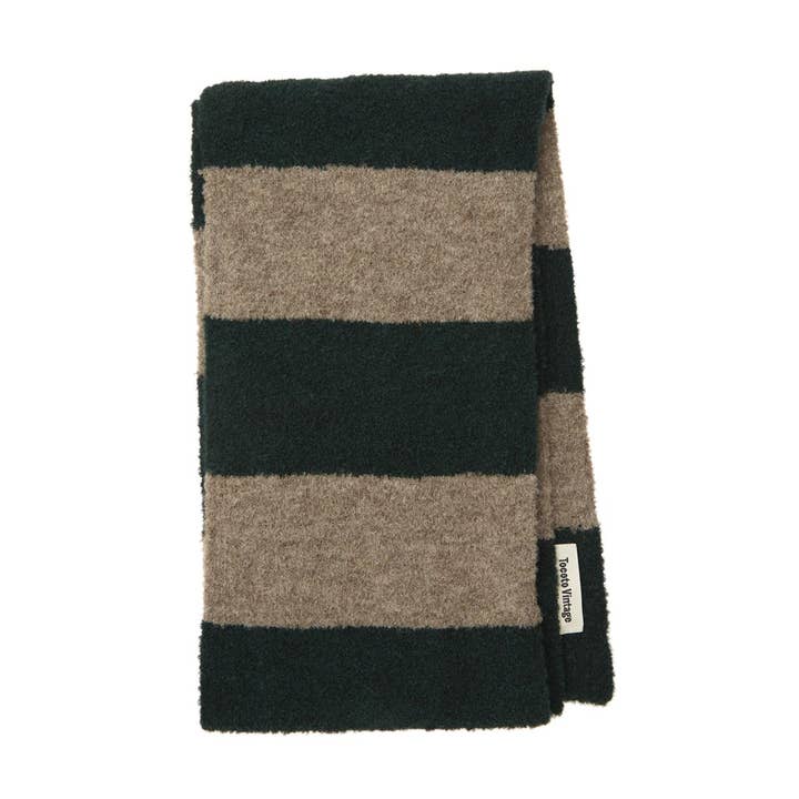 Tocoto Vintage - Wholesale Scarf - Kids - Knitted Striped Scarf W703232