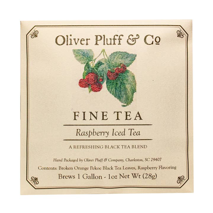 Raspberry Iced Tea - 1 gallon envelop voor wholesale door Oliver Pluff & Company