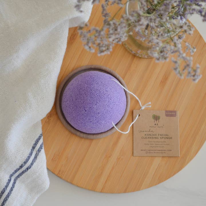 Me Mother Earth - Wholesale Bath Pouf/Sponge - Konjac Sponge Biodegradable | Zero Waste | Vegan Skincare