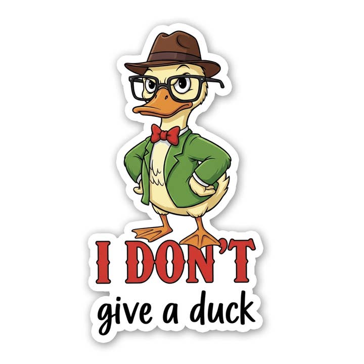Don't Give a Duck sticker and other Purchase Wholesale duck egg. Free Returns & Net 60 Terms on Faire trending on Faire.
