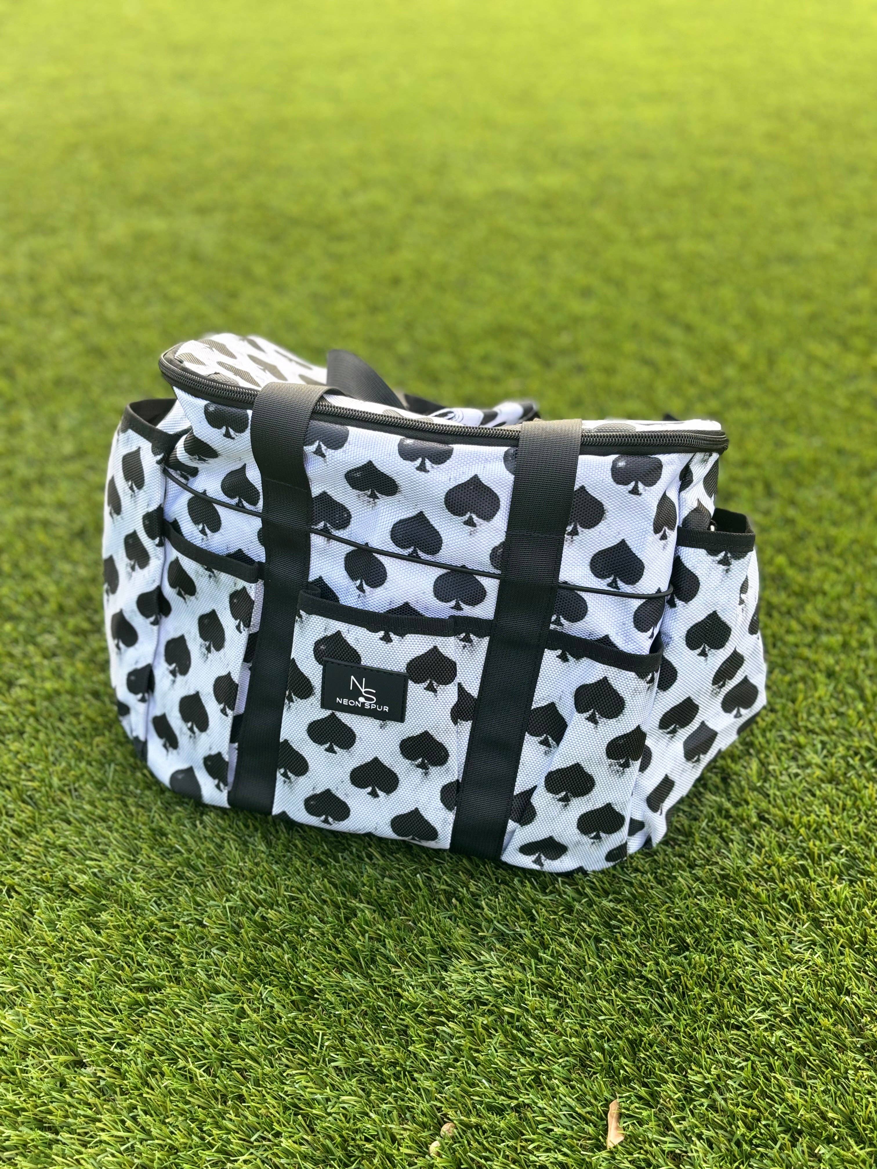 Neon Spur LLC - Wholesale Tote Bag - Women's - Smokin Spades Premium Grooming Tote1