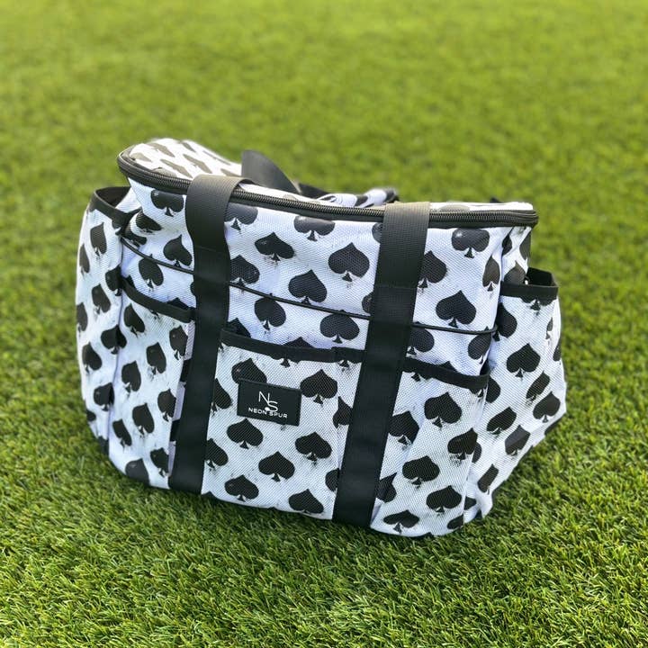 Neon Spur LLC - Wholesale Tote Bag - Women's - Smokin Spades Premium Grooming Tote1
