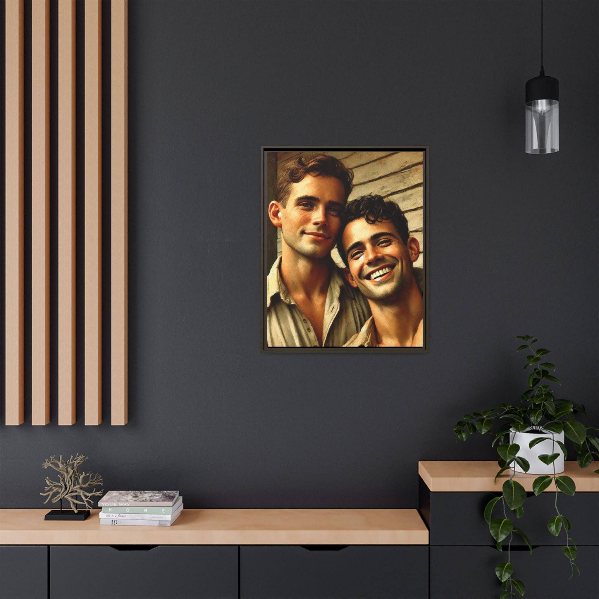 Walt & Pete - Wholesale Art Print - Missing Art Studies - Grant 01035