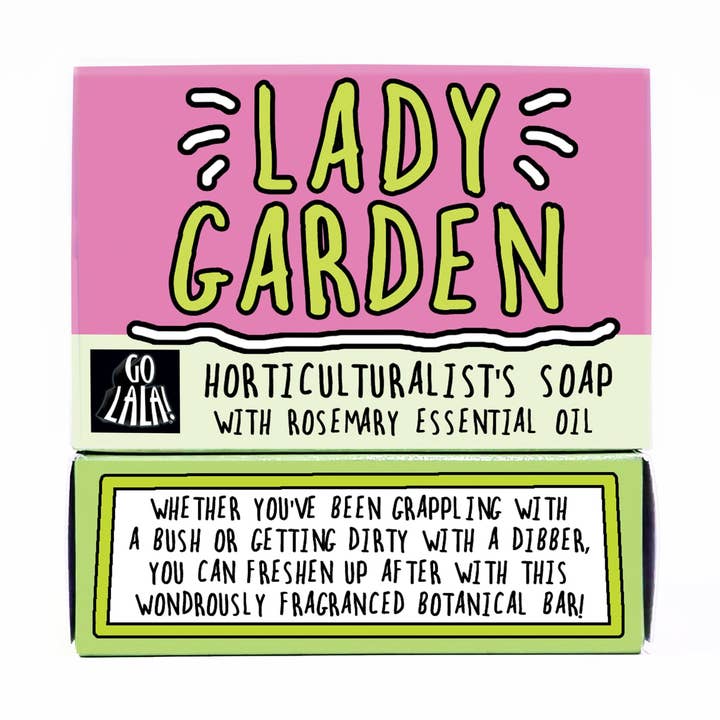LADY GARDEN Soap Rosemary Funny Gift for wholesale by Go La La