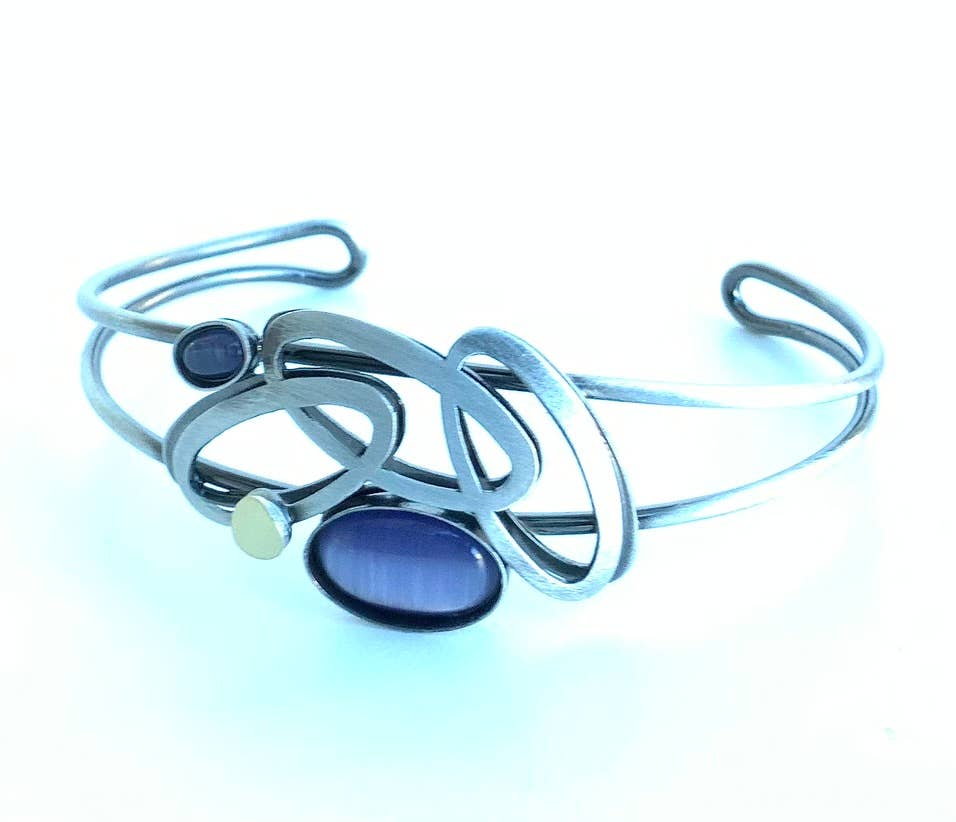 Christophe Poly / Crono Design - Vente Bracelet manchette - BRACELETS (B) - Manchette en fil en tailles 1 et 2, toutes deux ajustables7