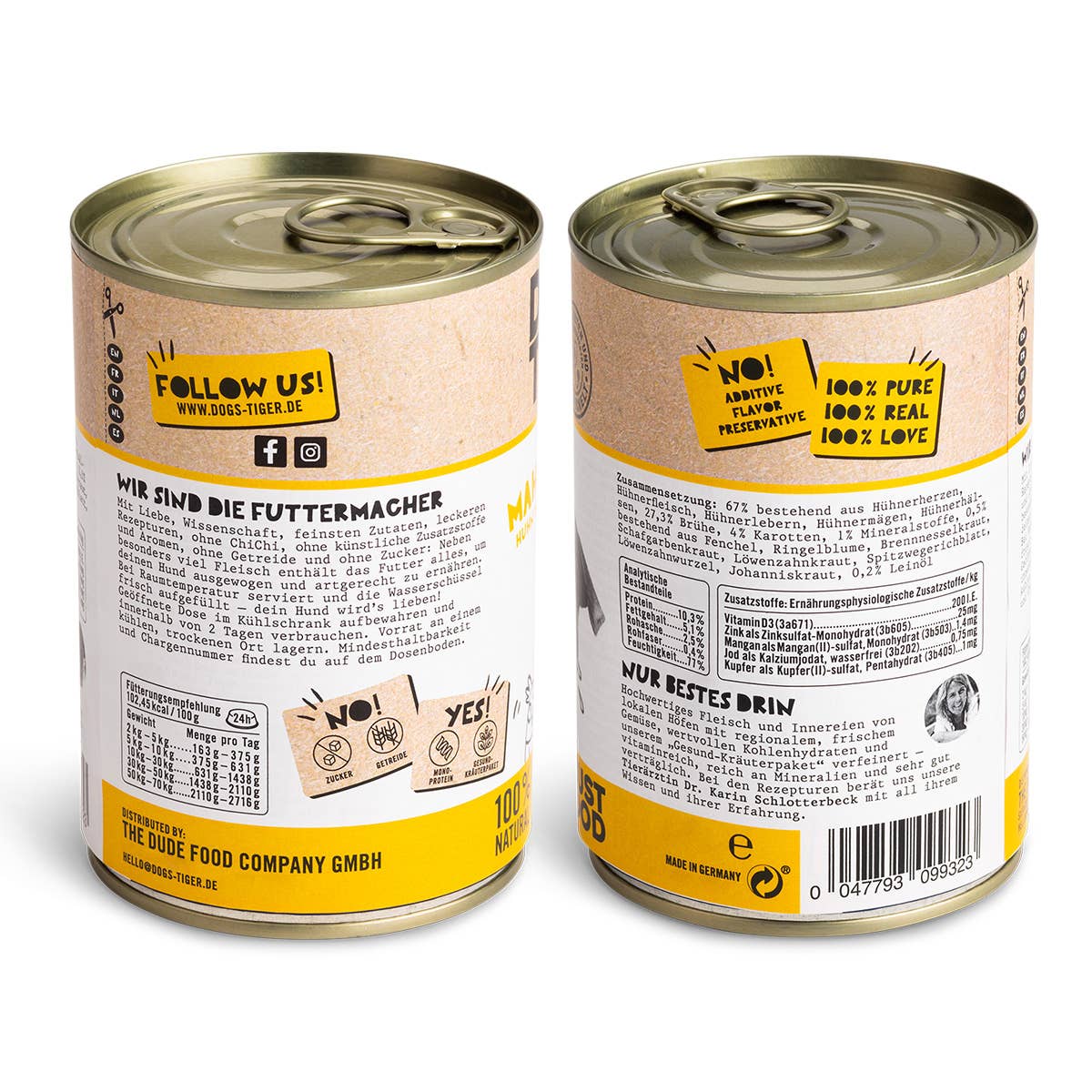 Dogs’n Tiger - Wholesale Pet Food - Dog - Dogs'n Tiger Adult Dog Food Meal Chicken & Carrot3