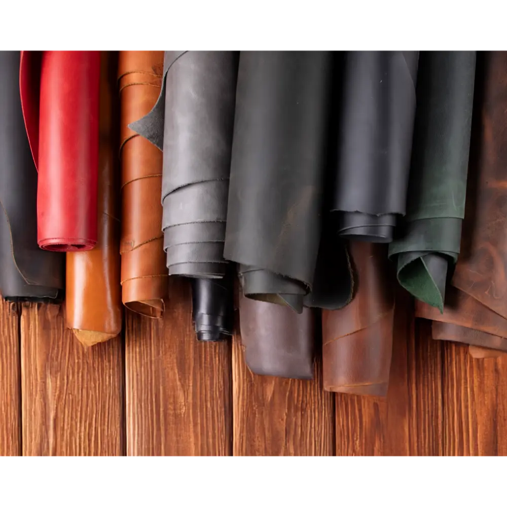 Lupinny Leather - Wholesale Craft Supplies - FULL GRAIN Oil Tanned GENUINE Leather Parts, Pieces, Sheets1