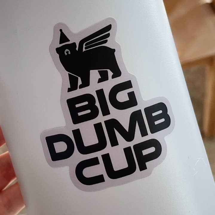 Citizen Home Decor – Großhandel Aufkleber – Großer dummer Pokalaufkleber0