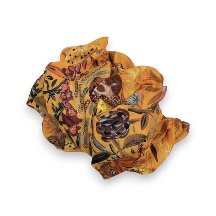 Lili Scarves - Wholesale Scarf - Women's - Garden Print Cotton Blend Square Scarf12