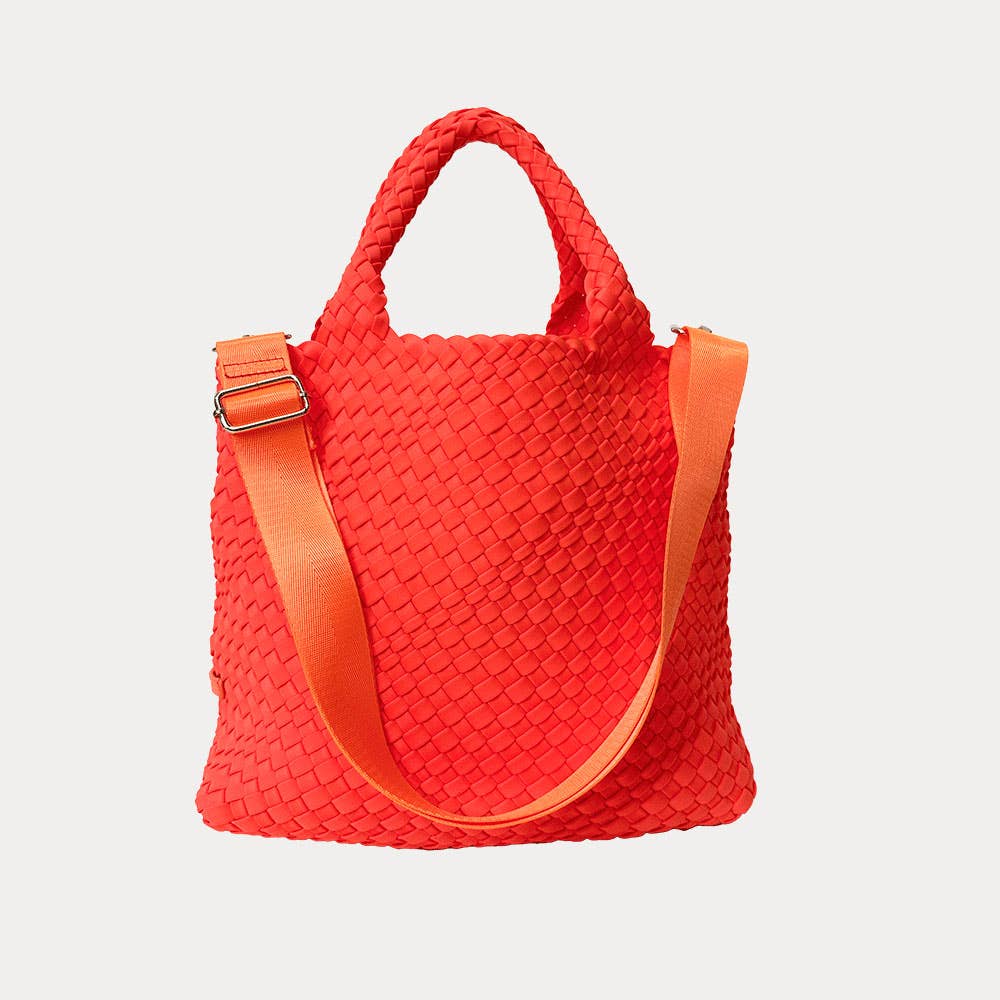 AHDORNED – wholesale Tote bag – Women's – Lily Woven Neoprene Tote with Pouch52