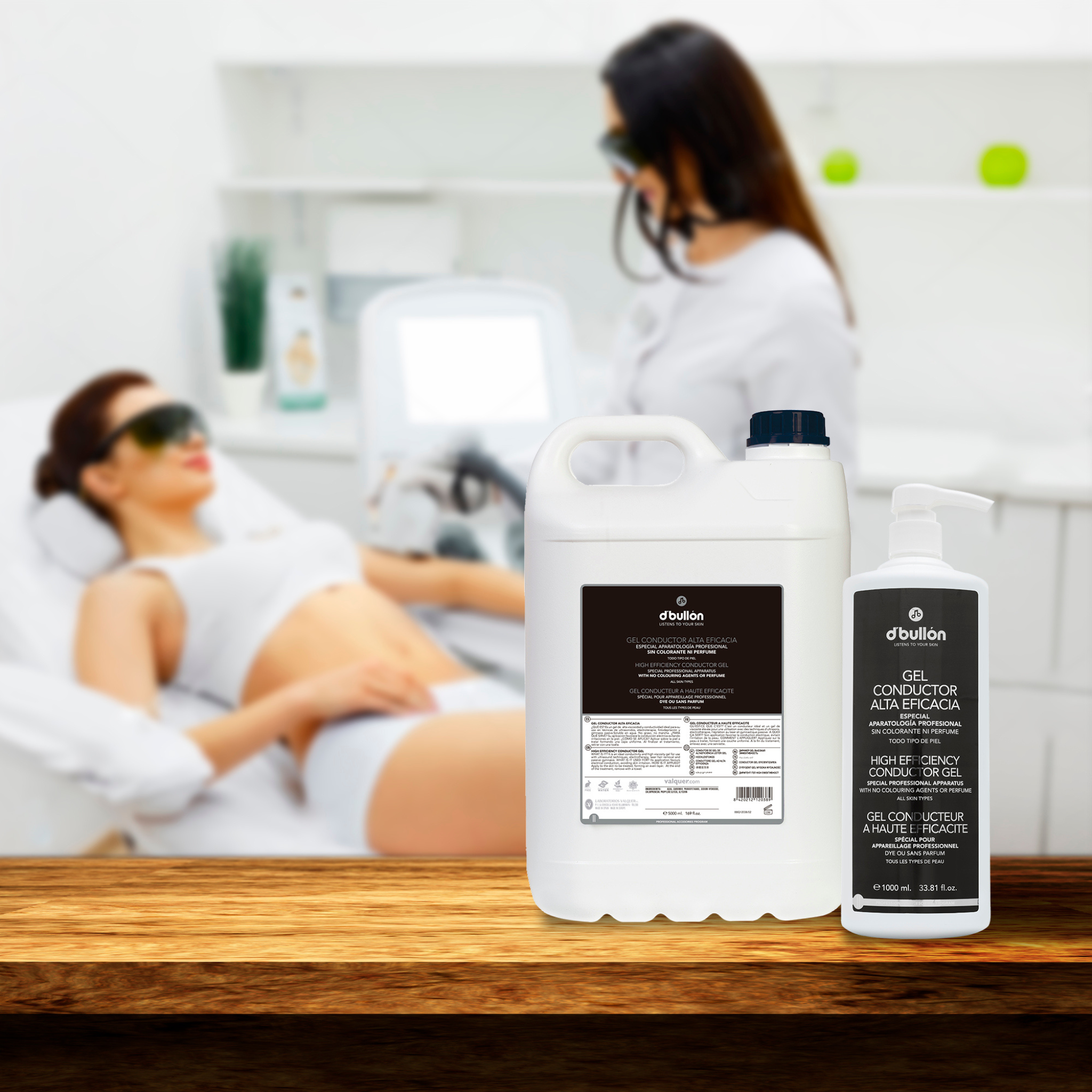 Valquer Laboratorios – Creme/loção corporal por atacado – Gel Condutor para Rosto e Corpo – 5000 ml1