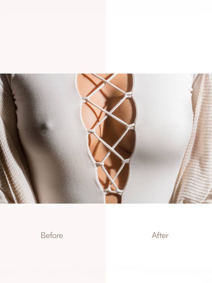 NOOD - Wholesale Nipple Pasties - Women's - No-Show | Reusable Adhesive Nipple Covers