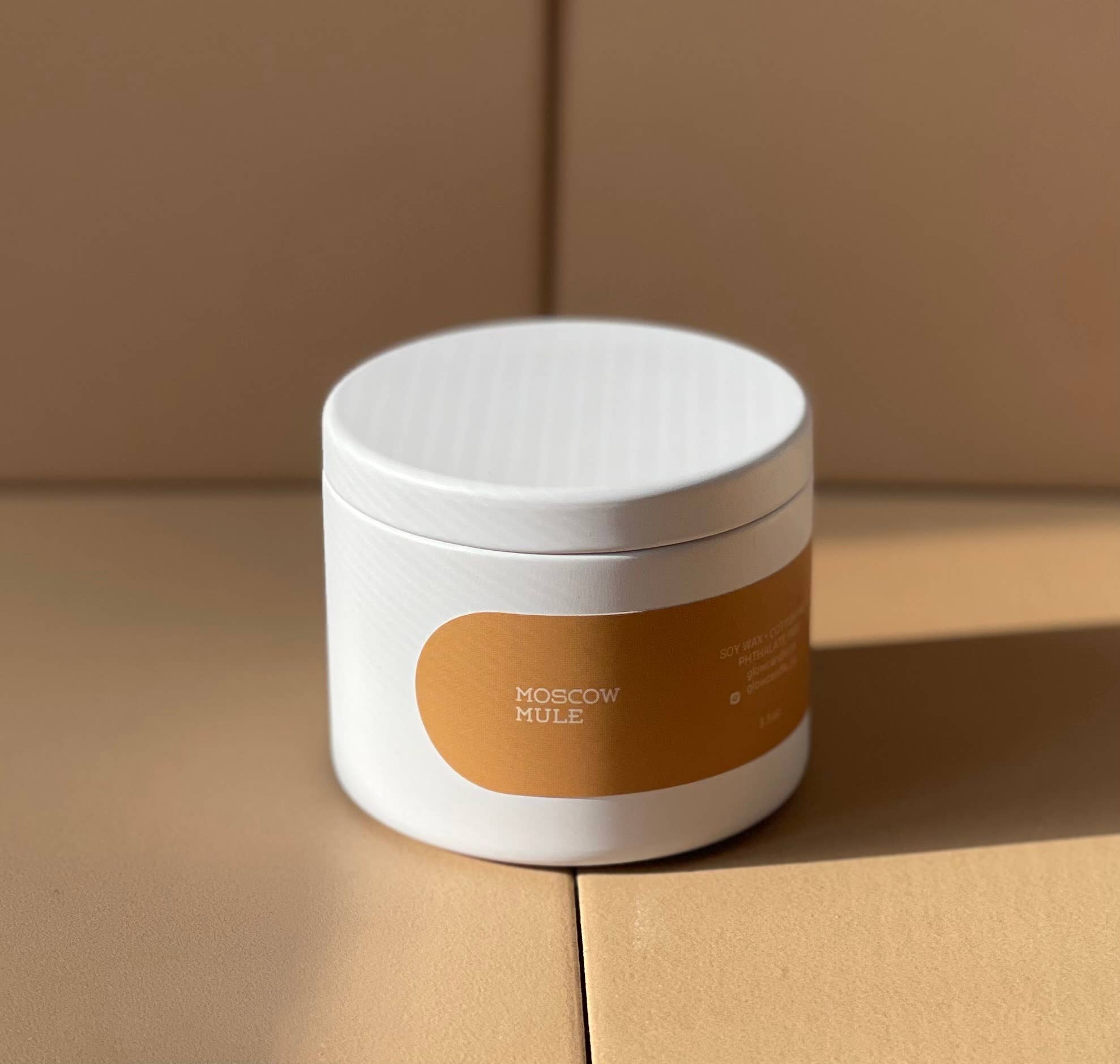 Glow Candle Co. - Wholesale Travel Candles - Moscow Mule - HOME  Tin Soy Candles0