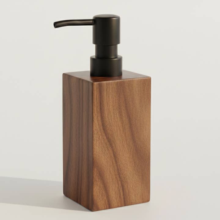 Evideco French Home Goods - Wholesale Soap Dispenser - Bath Hand Soap and Lotion Dispenser Pump Bottle Acacia1