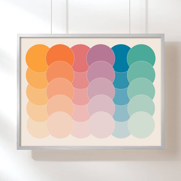 Boca Dots Art Print for wholesale by Circa 78 Designs