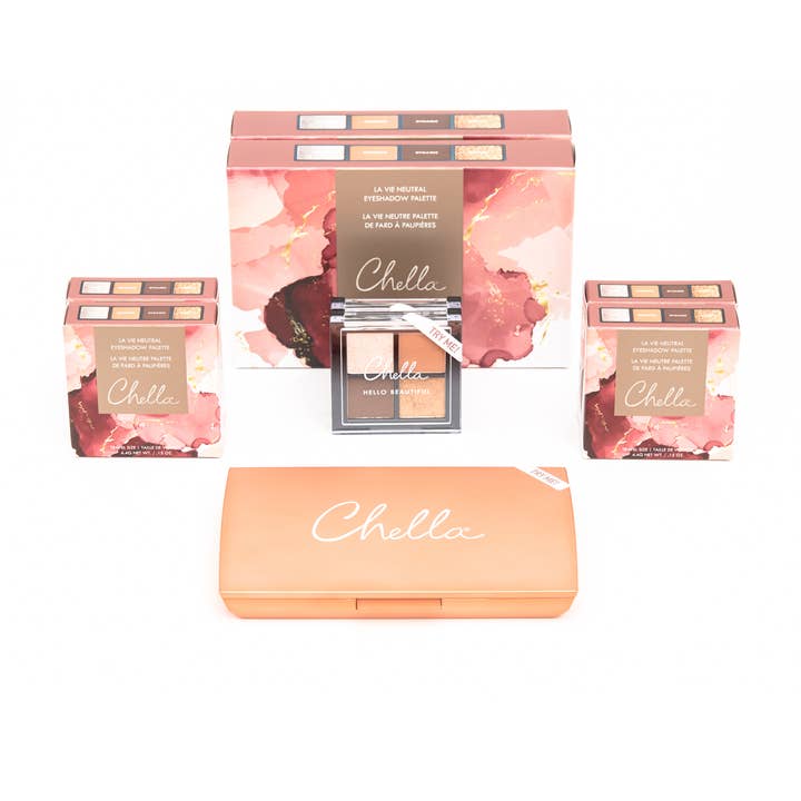 Chella Brow & Eye Collection - Wholesale Eyeshadow Palette - La Vie Eyeshadow Palette - Deluxe2