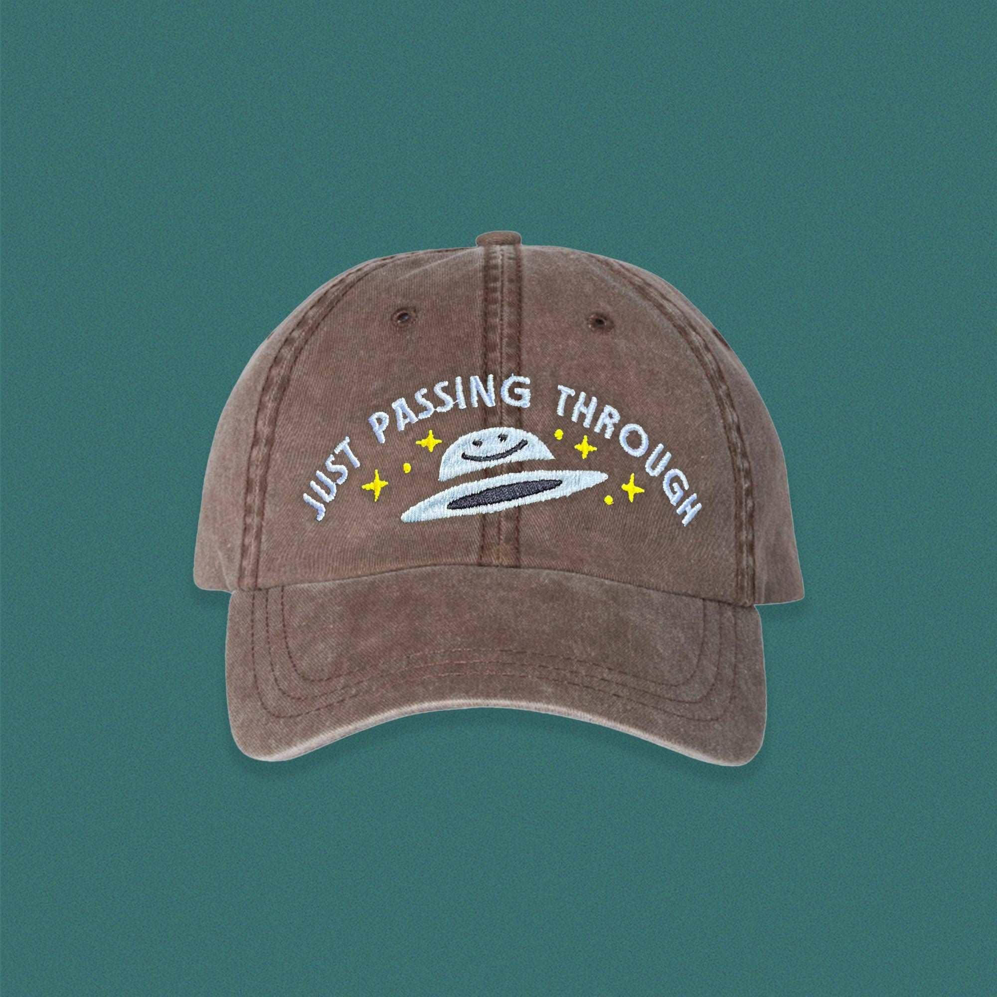 The Space Bureau - Wholesale Baseball Cap - Unisex - Just Passing Through Dad Hat1