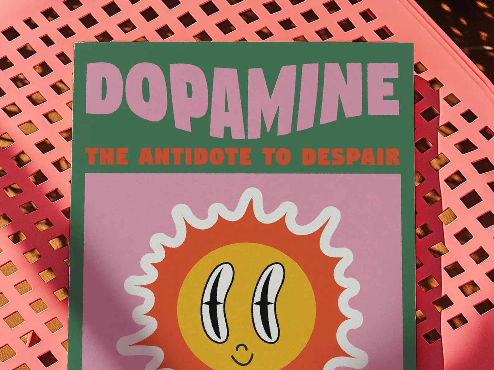 Createdbyharry - Wholesale Art Print - Dopamine Abstract Wall Art Print5